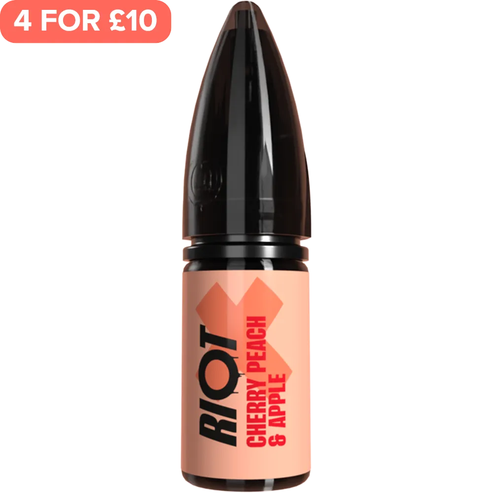 Cherry Peach & Apple Riot X E-Liquid 10ml