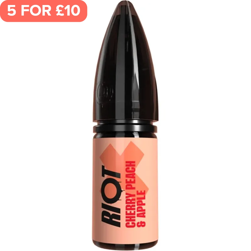 Cherry Peach & Apple Riot X E-Liquid 10ml