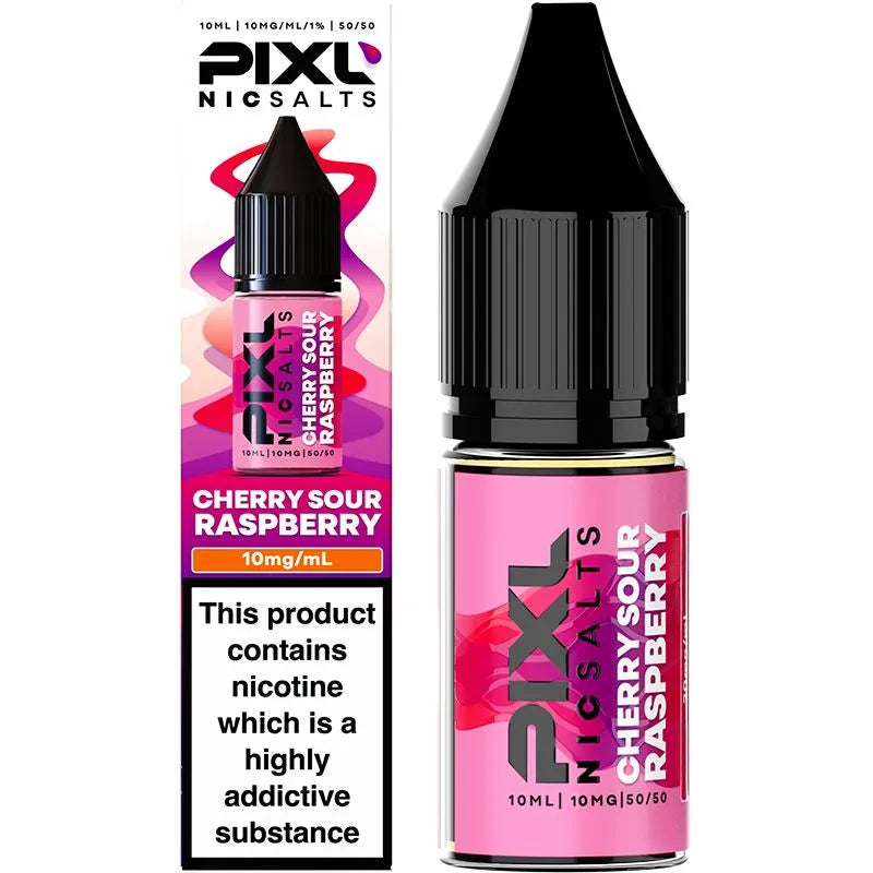 Cherry Sour Raspberry PIXL Nic Salts E-Liquid 10ml