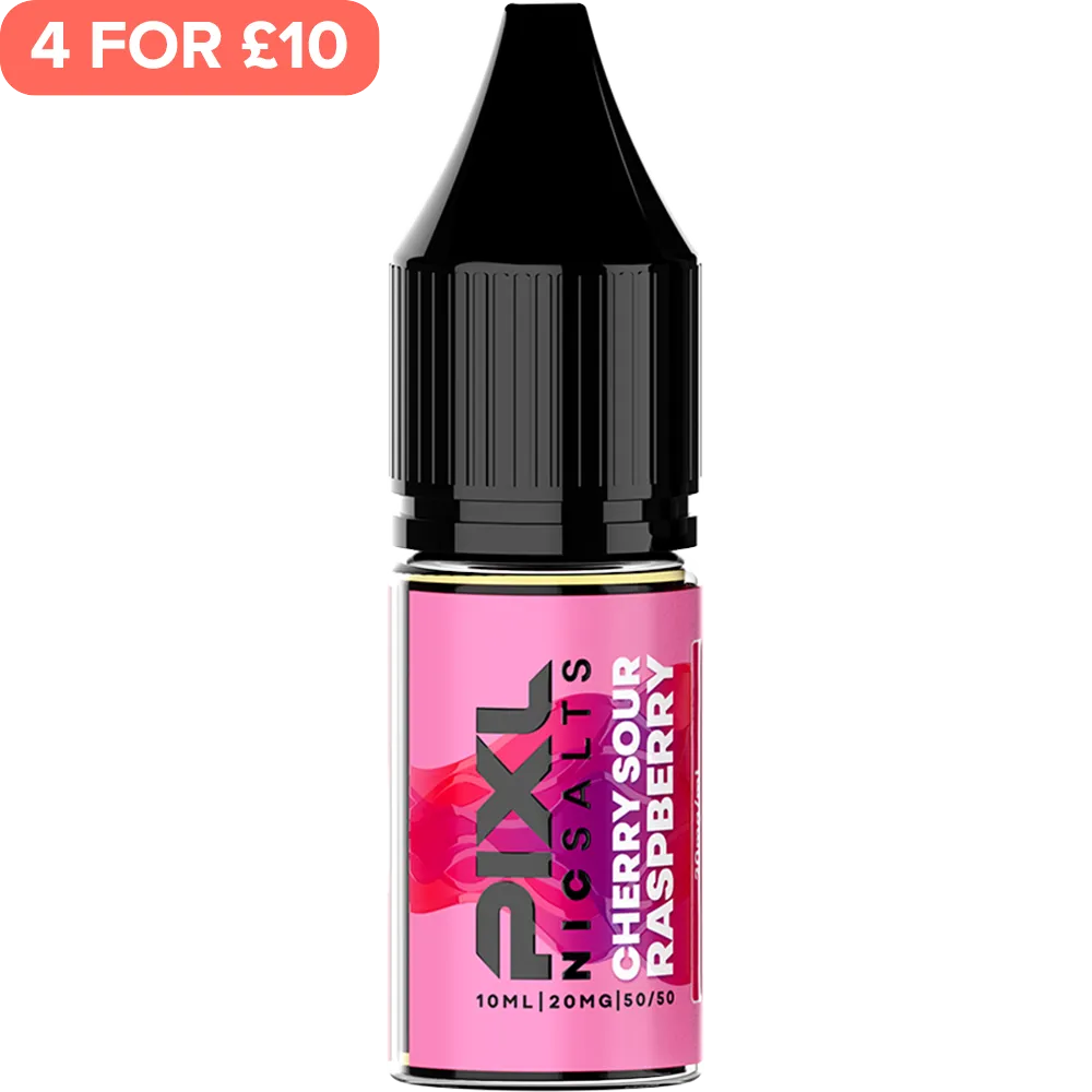 Cherry Sour Raspberry PIXL Nic Salts E-Liquid 10ml