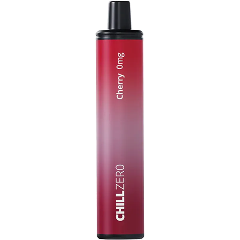 Cherry flavour Chill Zero 3000 disposable vape 0mg.