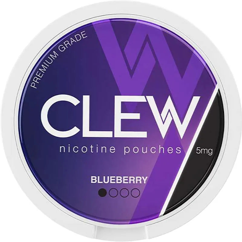 CLEW Blueberry Nicotine Pouches 20 Pack