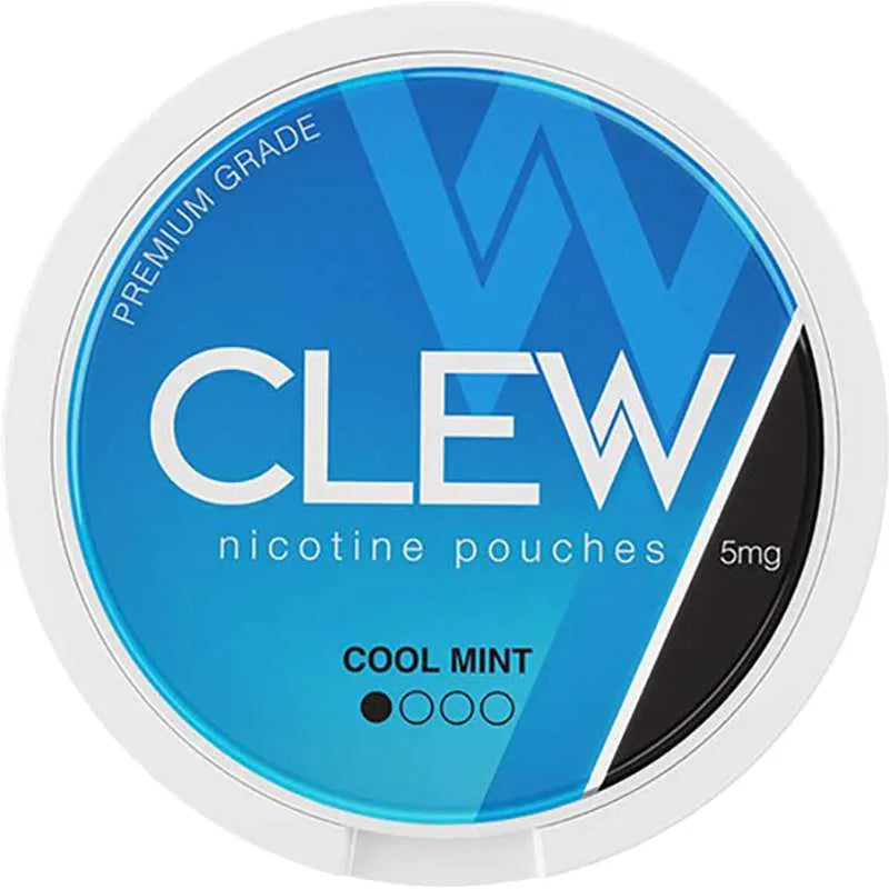 CLEW Cool Mint Nicotine Pouches 20 Pack
