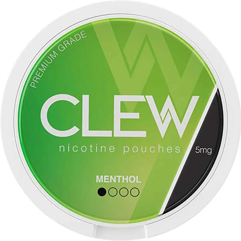 CLEW Menthol Nicotine Pouches 20 Pack