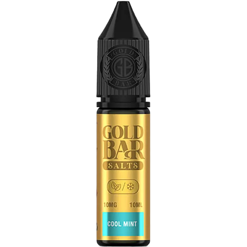 Cool Mint Gold Bar Salts E-Liquid 10ml