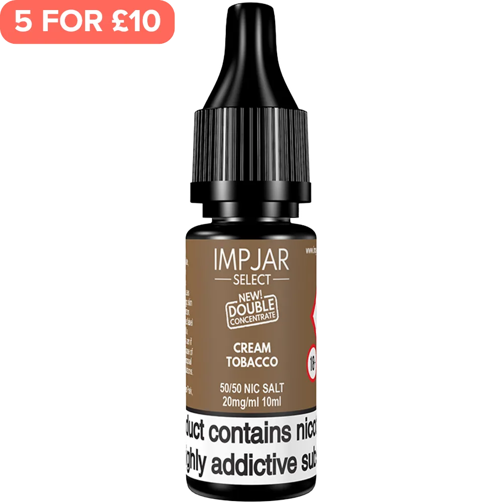 Cream Tobacco Imp Jar Select E-Liquid 10ml