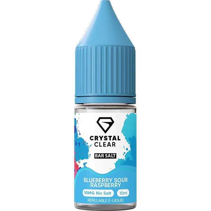 Crystal Clear Bar Salt Blueberry Sour Raspberry E-Liquid 10ml
