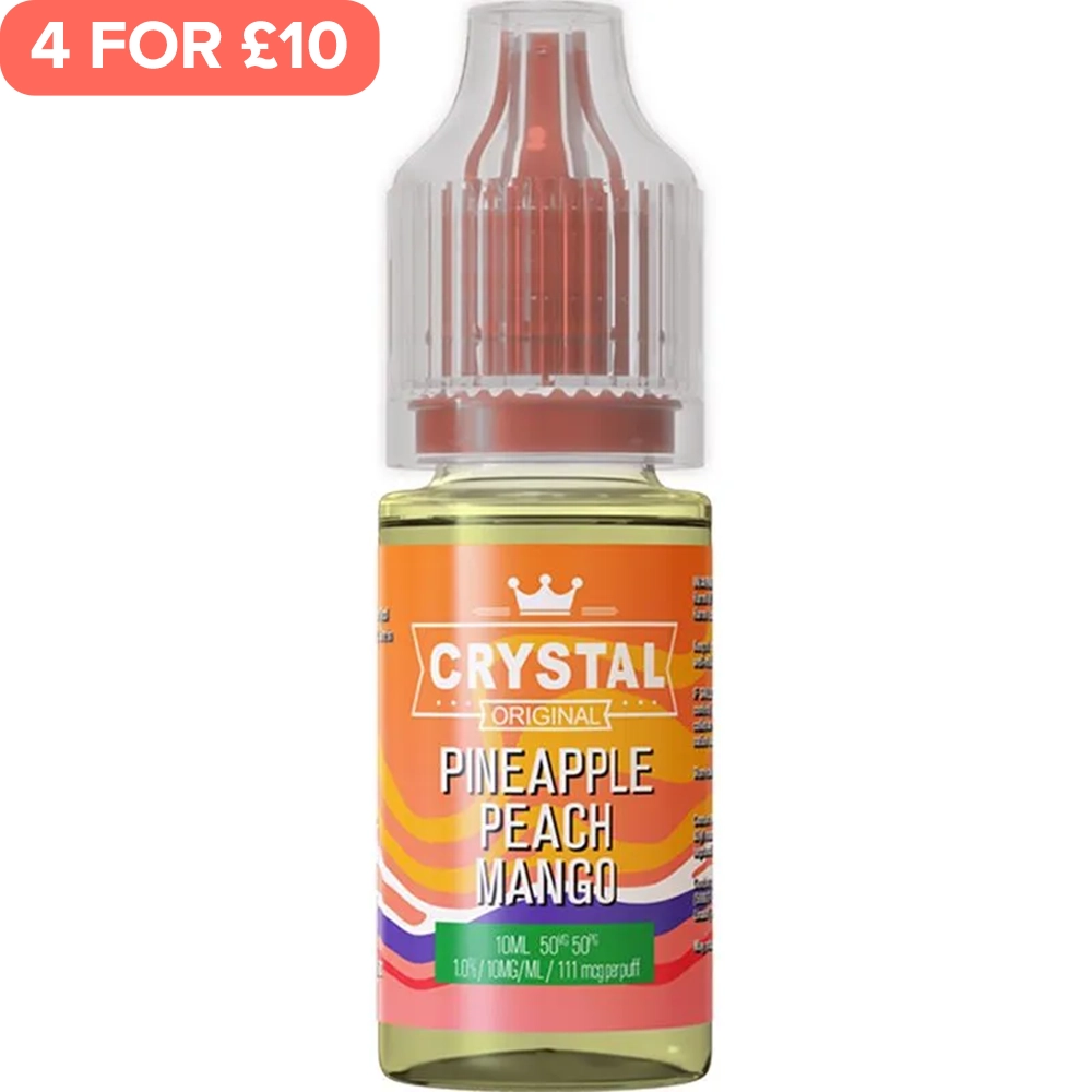 Pineapple Peach Mango SKE Crystal Original Salts E-Liquid 10ml
