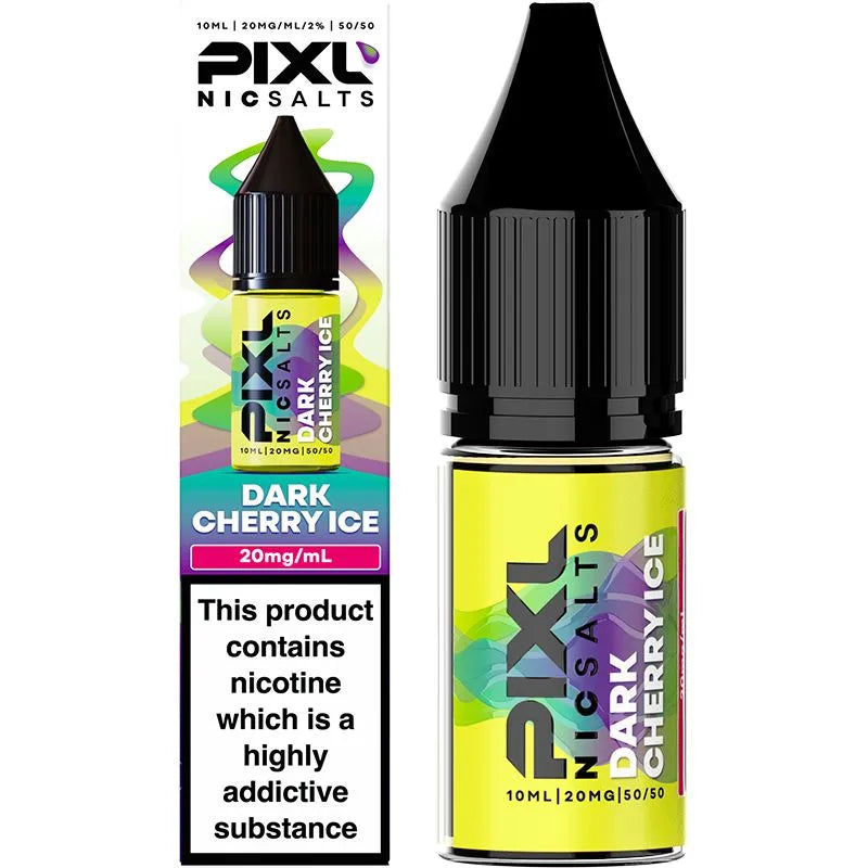 Dark Cherry Ice PIXL Nic Salts E-Liquid 10ml