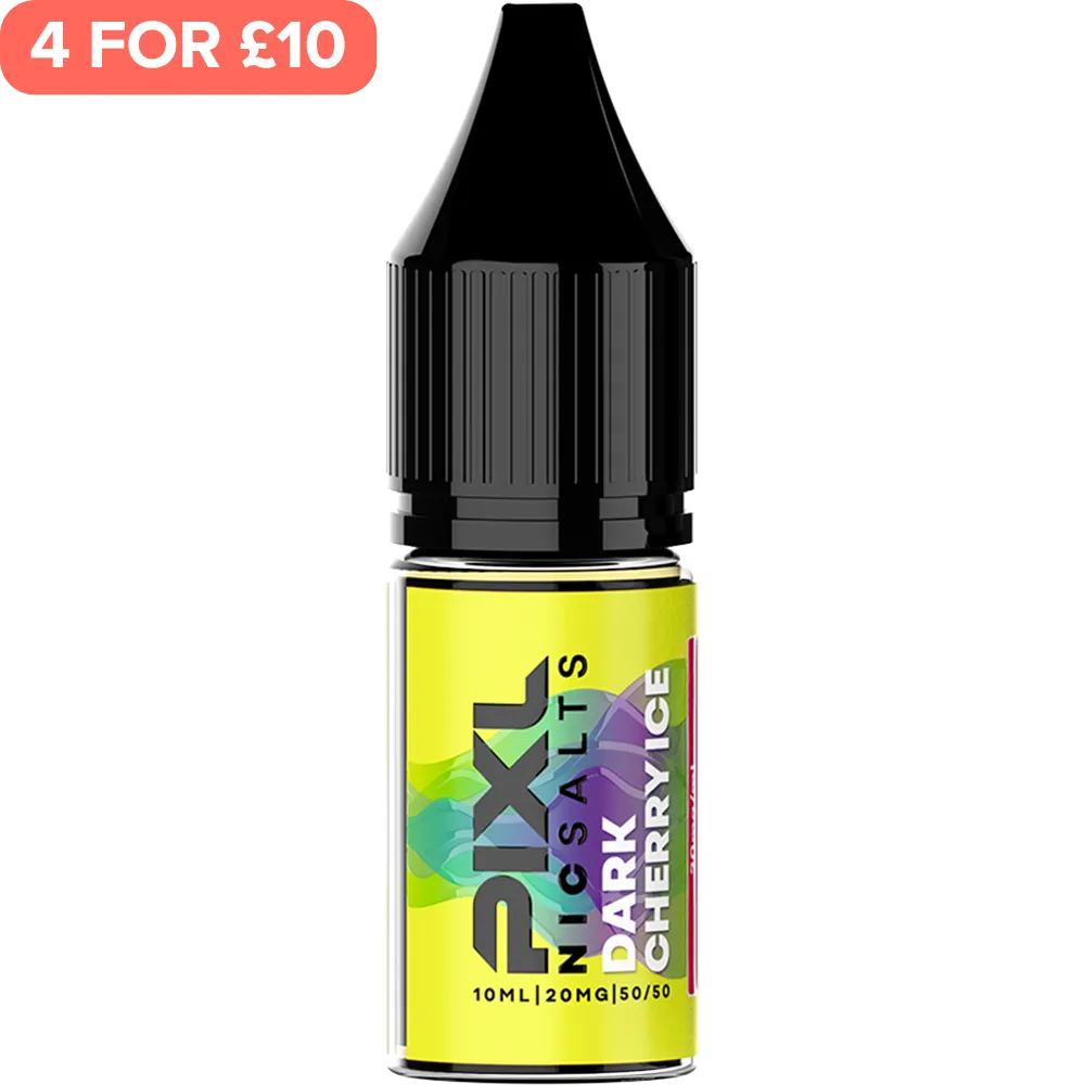 Dark Cherry Ice PIXL Nic Salts E-Liquid 10ml