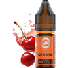 Fizzy cherry Deliciu Nic Salts in a 10mg nicotine strength with fruit.