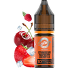 Deliciu Nic Salts strawberry raspberry cherry ice flavoured e-liquid in a 10mg strength with a 10mg nicotine strength with fruit.