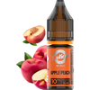Apple peach nic salts e-liquid from the Deliciu range in a 10mg strength with fruit.