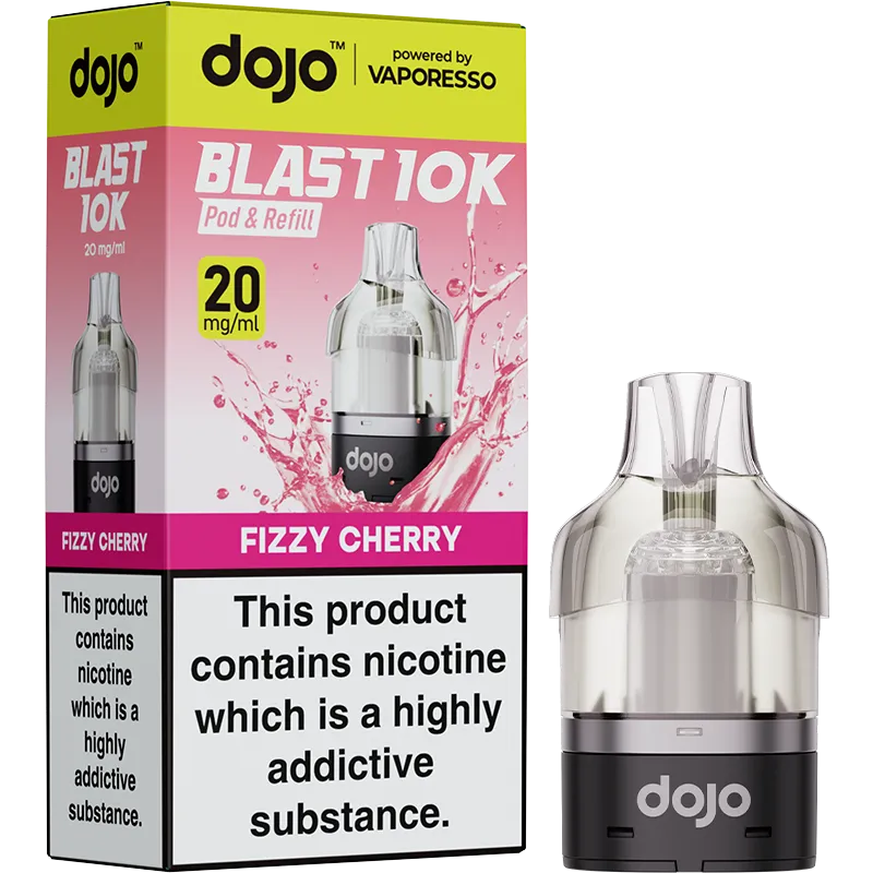 DOJO Blast 10K Fizzy Cherry Pod & Refill 10ml