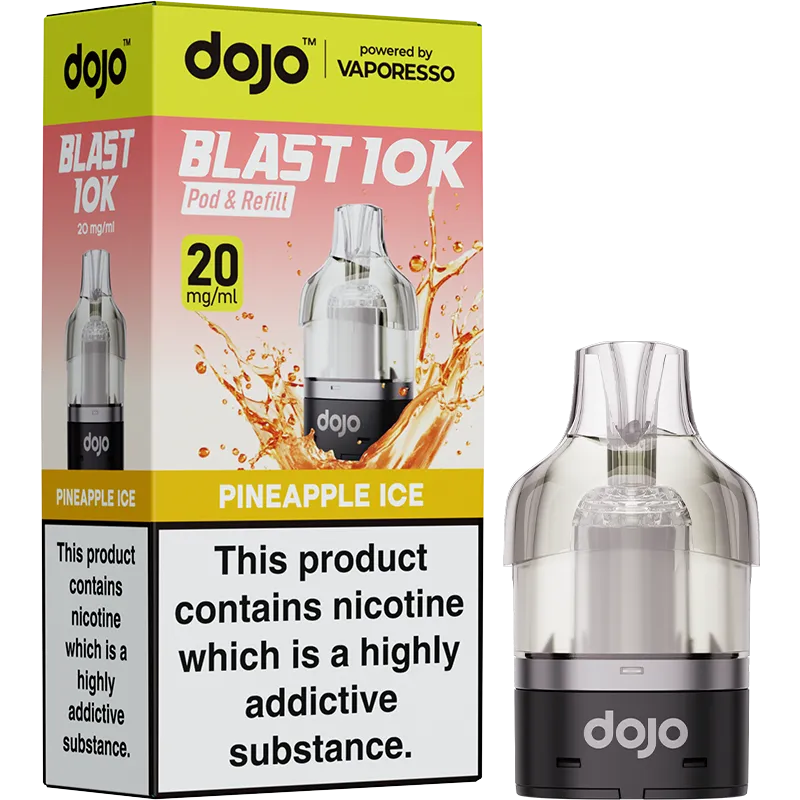 DOJO Blast 10K Pineapple Ice Pod & Refill 10ml