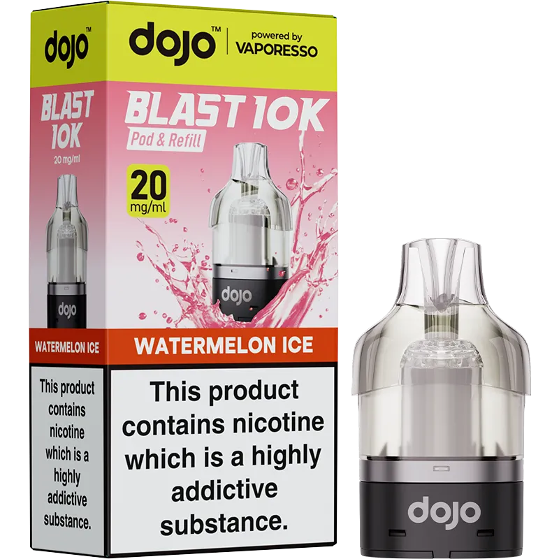 DOJO Blast 10K Watermelon Ice Pod & Refill 10ml