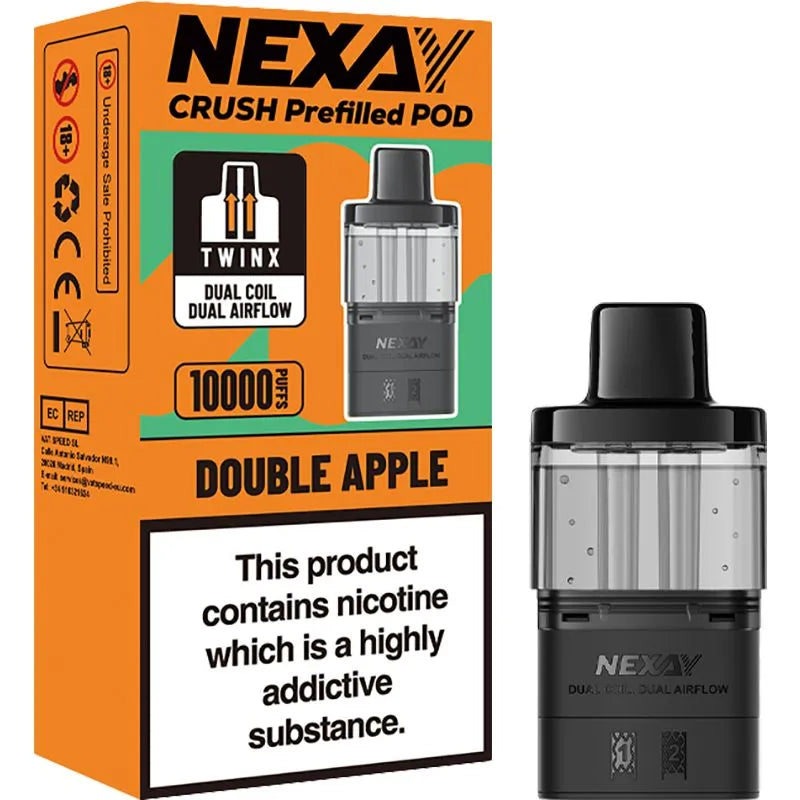 Double Apple Nexay Crush Pod & Refill 10ml