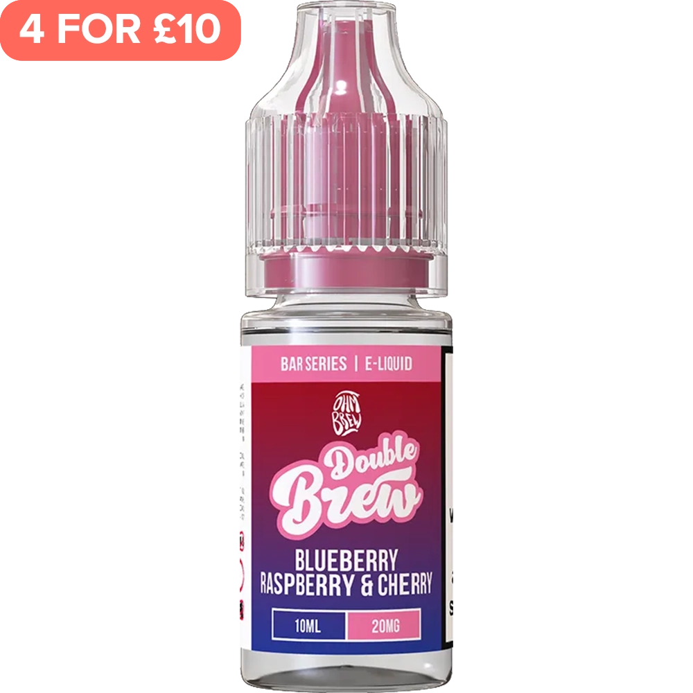 Blueberry Raspberry Cherry Double Brew Bar Series E-Liquid 10ml