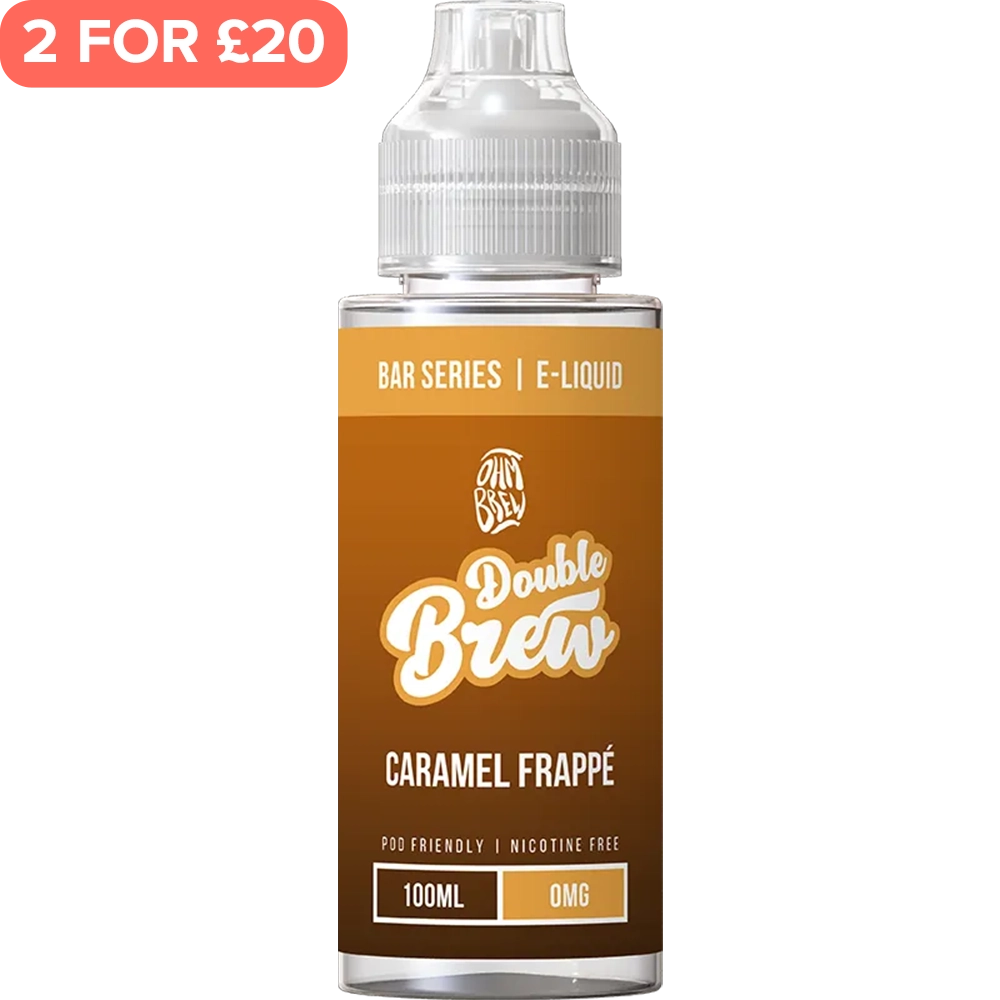 Caramel Frappe Double Brew E-Liquid 100ml