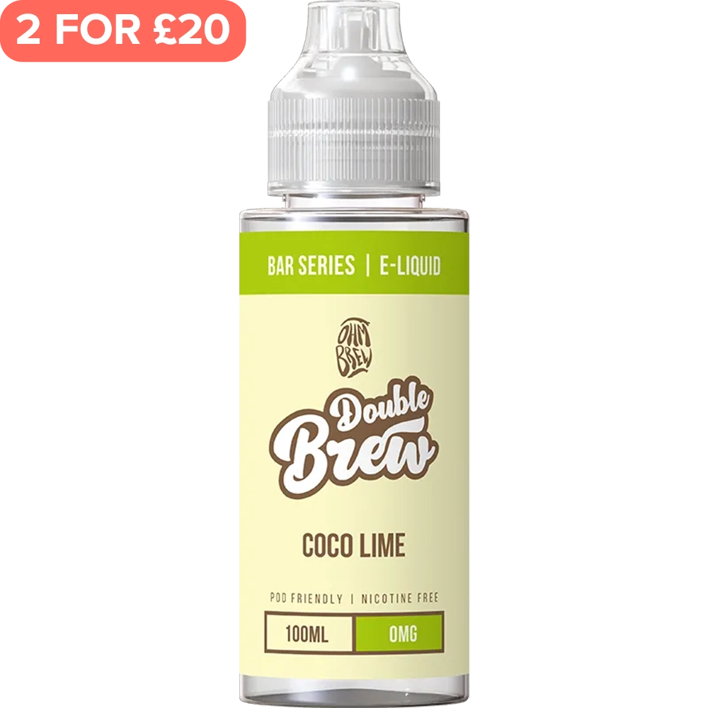 Coco Lime Double Brew E-Liquid 100ml