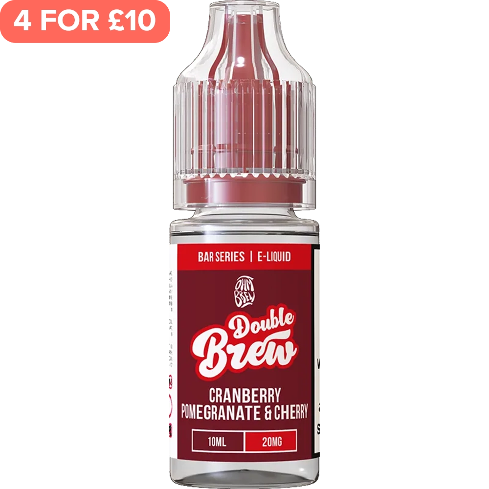 Cranberry Pomegranate Cherry Double Brew Bar Series E-Liquid 10ml