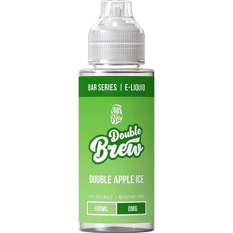 Double Apple Ice Double Brew Bar Series E-Liquid 100ml