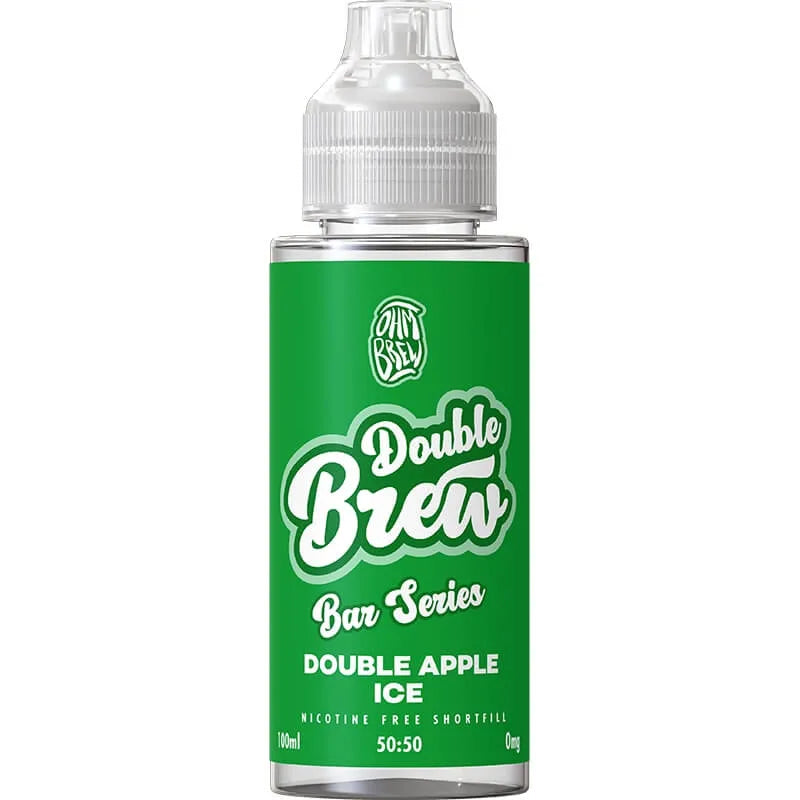 Double Apple Ice Double Brew Bar Series E-Liquid 100ml