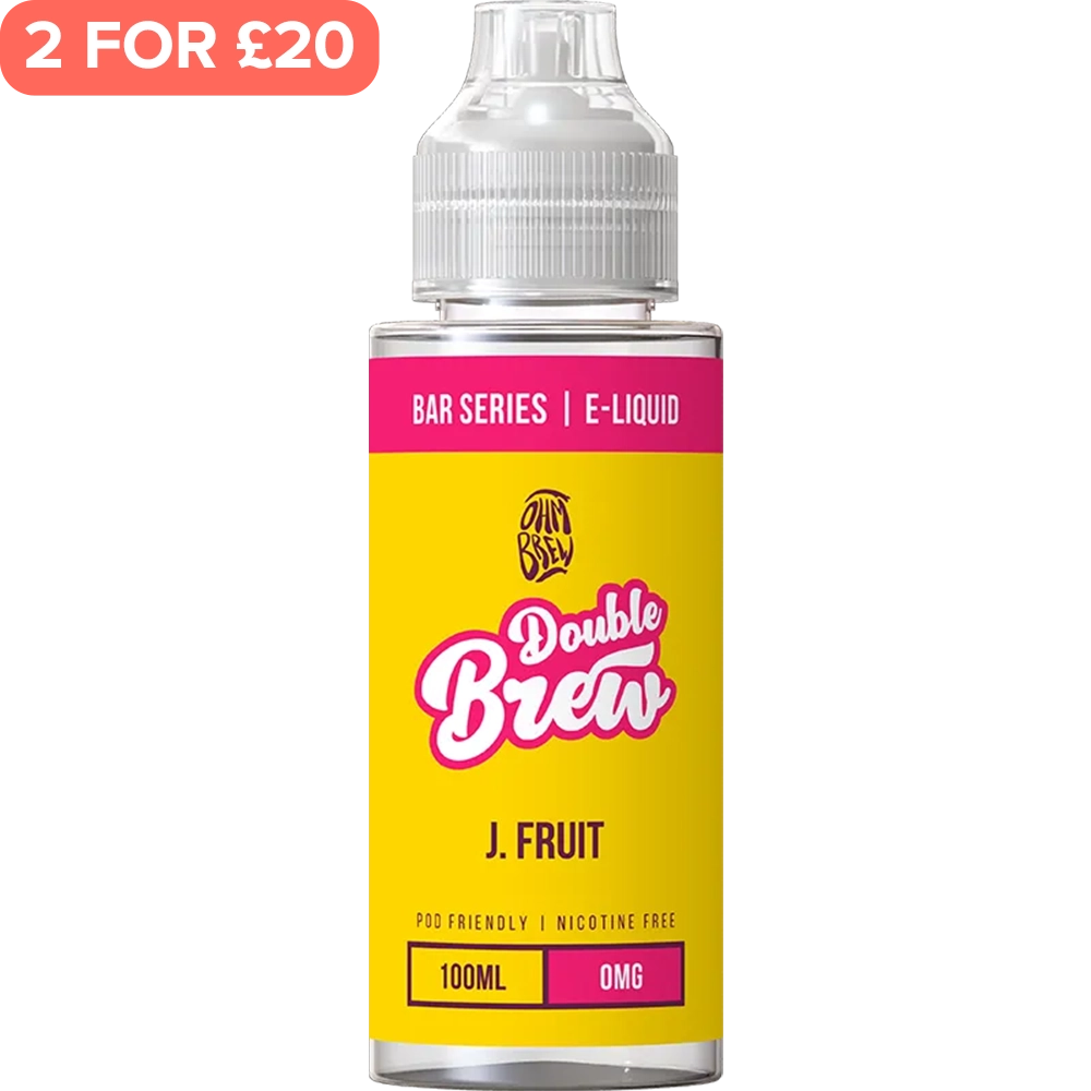 J. Fruit Double Brew E-Liquid 100ml