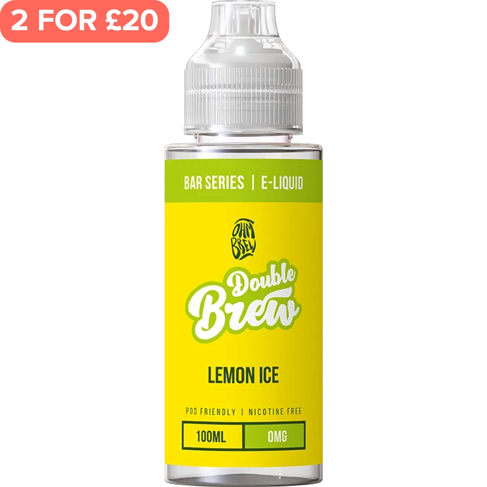 Lemon Ice Double Brew E-Liquid 100ml