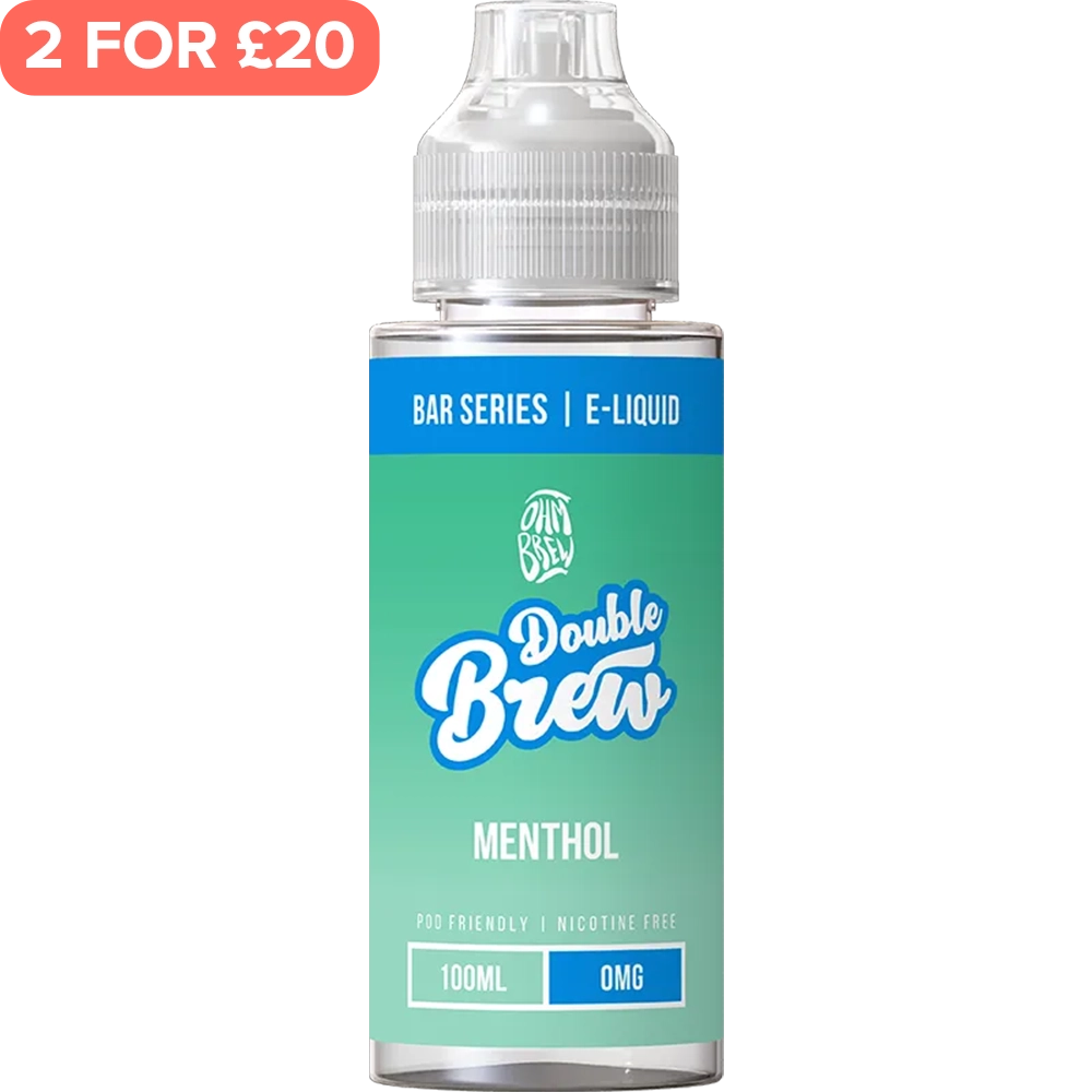 Menthol Double Brew E-Liquid 100ml