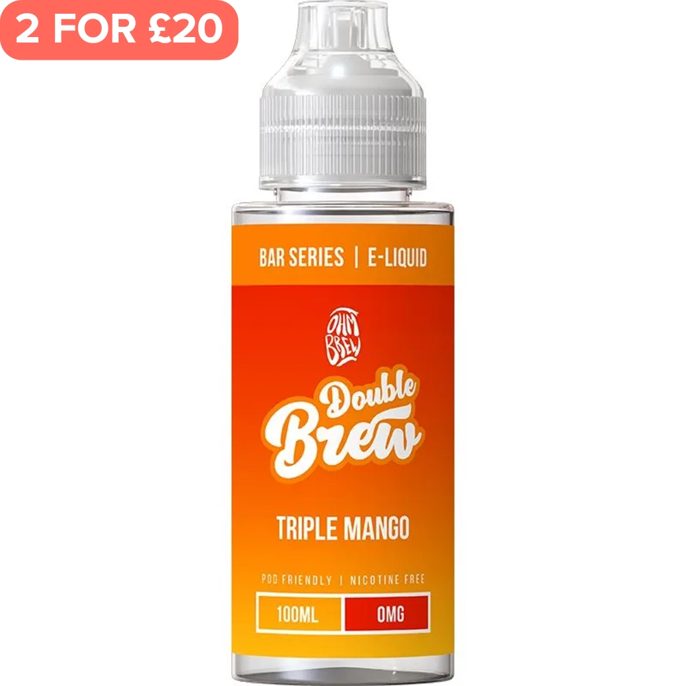 Triple Mango Double Brew Bar Series E-Liquid 100ml