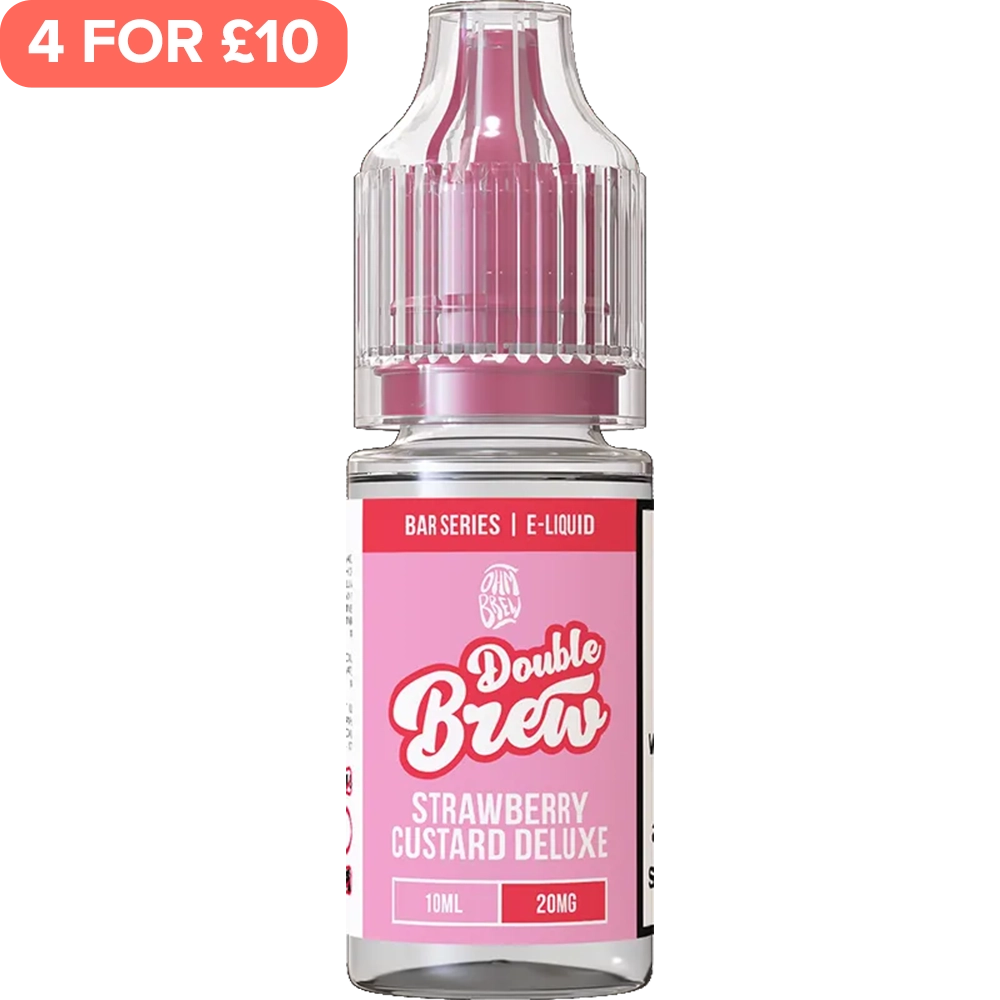 Strawberry Custard Deluxe Double Brew Bar Series E-Liquid 10ml