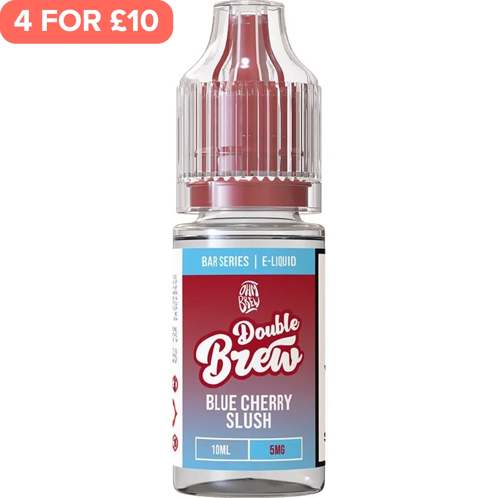 Blue Cherry Slush Double Brew Bar Series E-Liquid 10ml