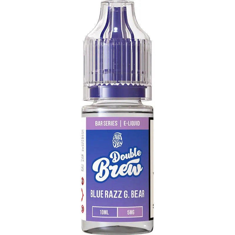 Blue Razz G. Bear Double Brew Bar Series E-Liquid 10ml