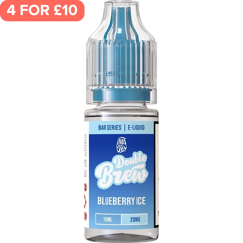 Blueberry Ice Double Brew Bar Series E-Liquid 10ml