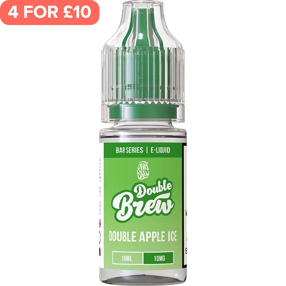 Double Apple Ice Double Brew Bar Series E-Liquid 10ml