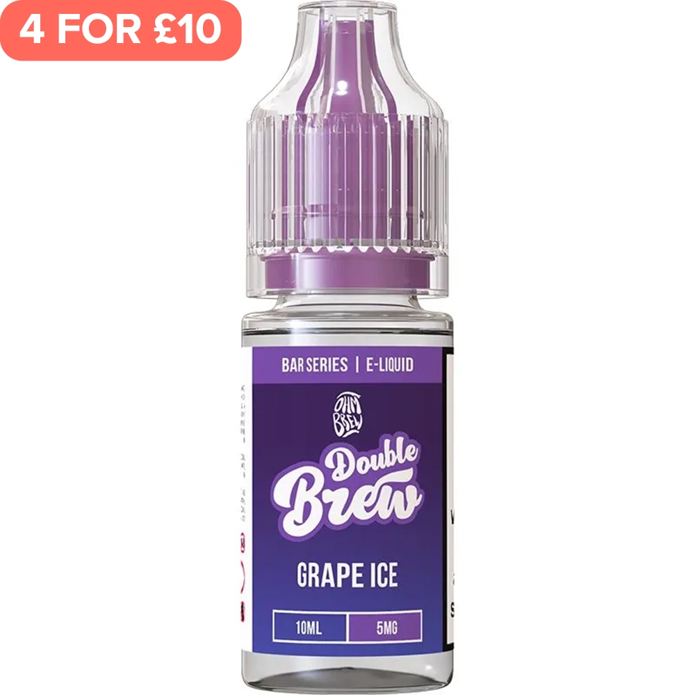 Grape Ice Double Brew Bar Series E-Liquid 10ml
