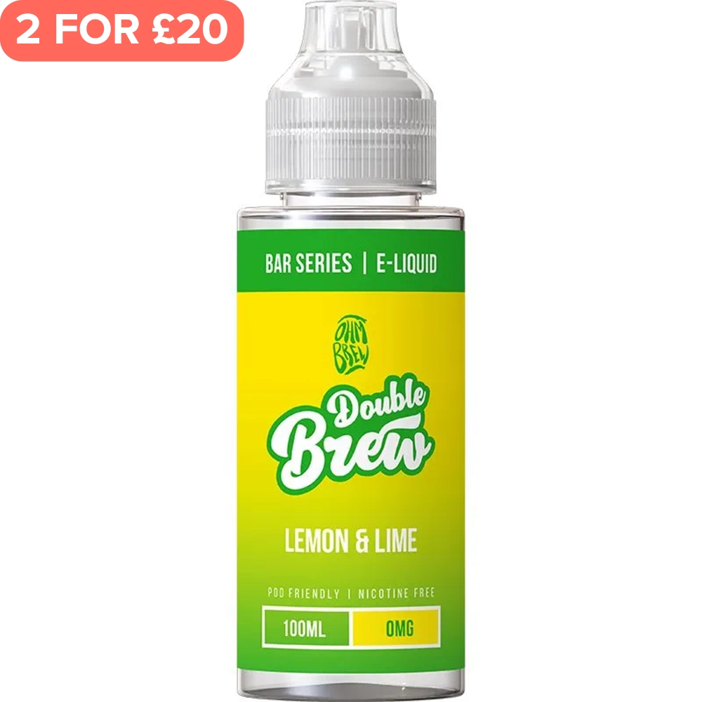 Lemon & Lime Double Brew Bar Series E-Liquid 100ml