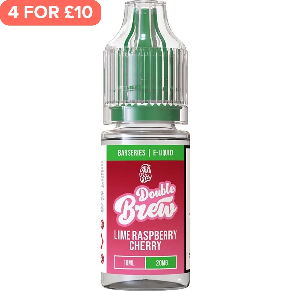 Lime Raspberry Cherry Double Brew Bar Series E-Liquid 10ml