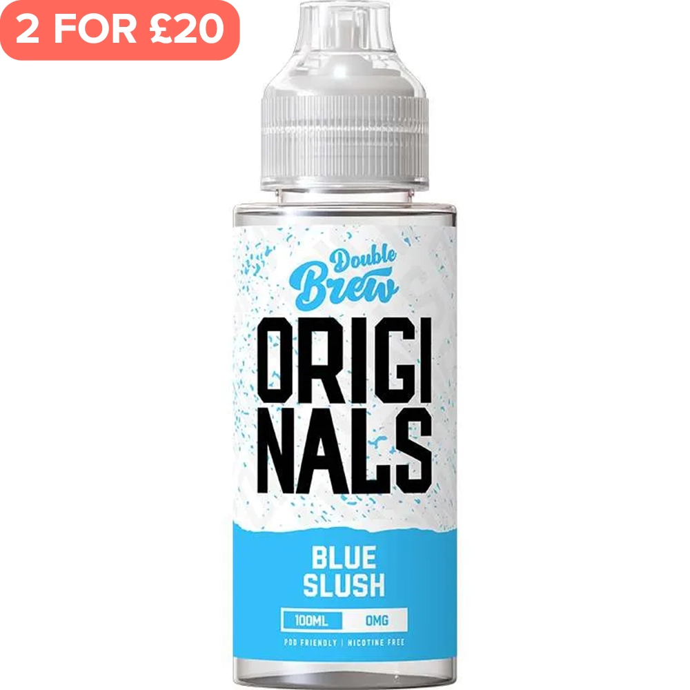 Blue Slush Double Brew Originals E-Liquid 100ml
