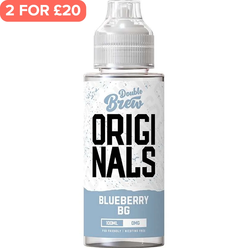 Blueberry BG Double Brew Originals E-Liquid 100ml