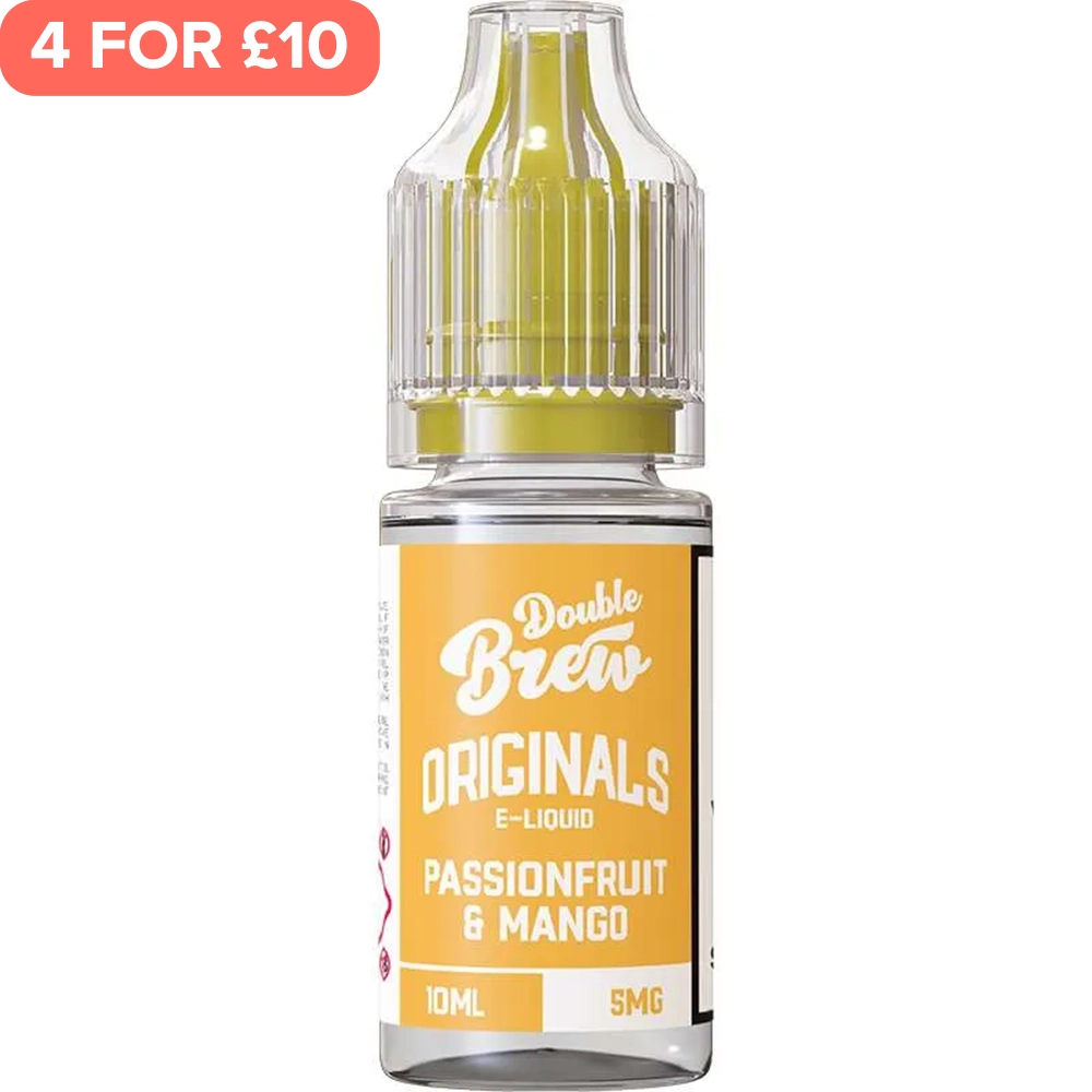 Passionfruit & Mango Double Brew Originals E-Liquid 10ml