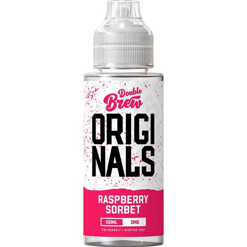 Double Brew Originals Raspberry Sorbet E-Liquid 100ml
