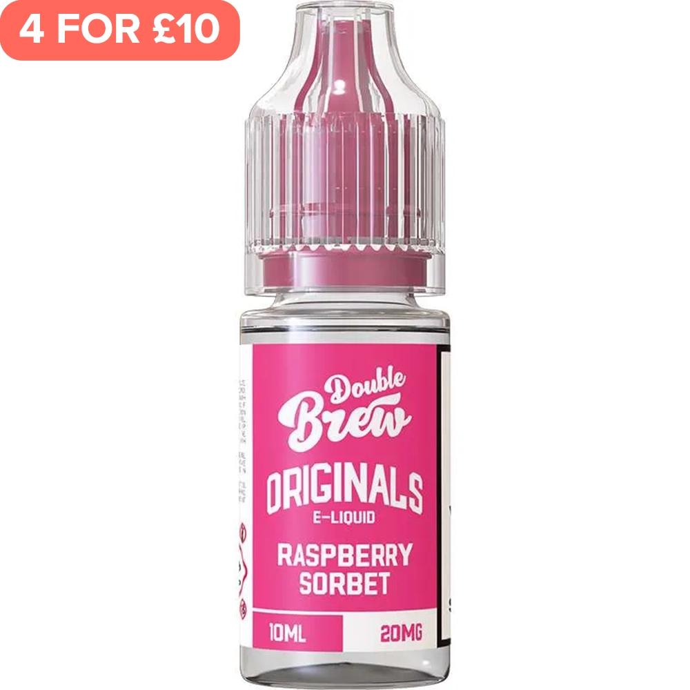 Raspberry Sorbet Double Brew Originals E-Liquid 10ml