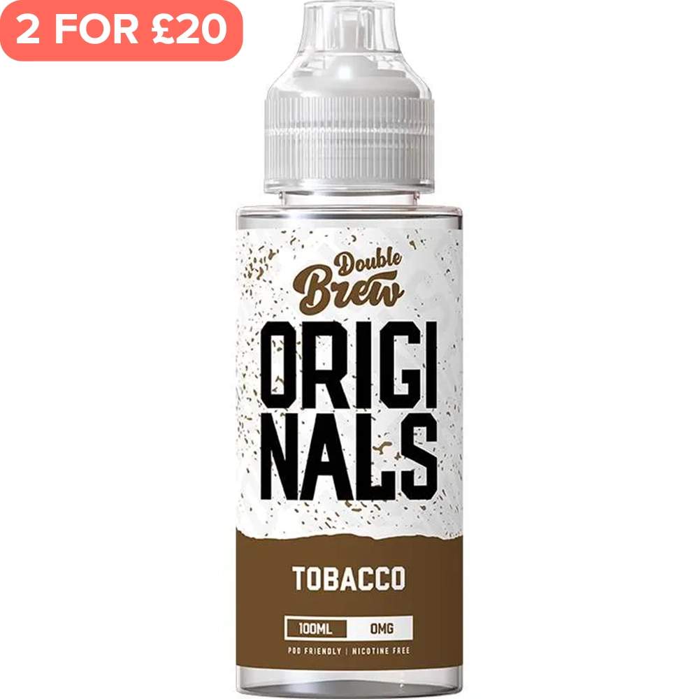 Tobacco Double Brew Originals E-Liquid 100ml