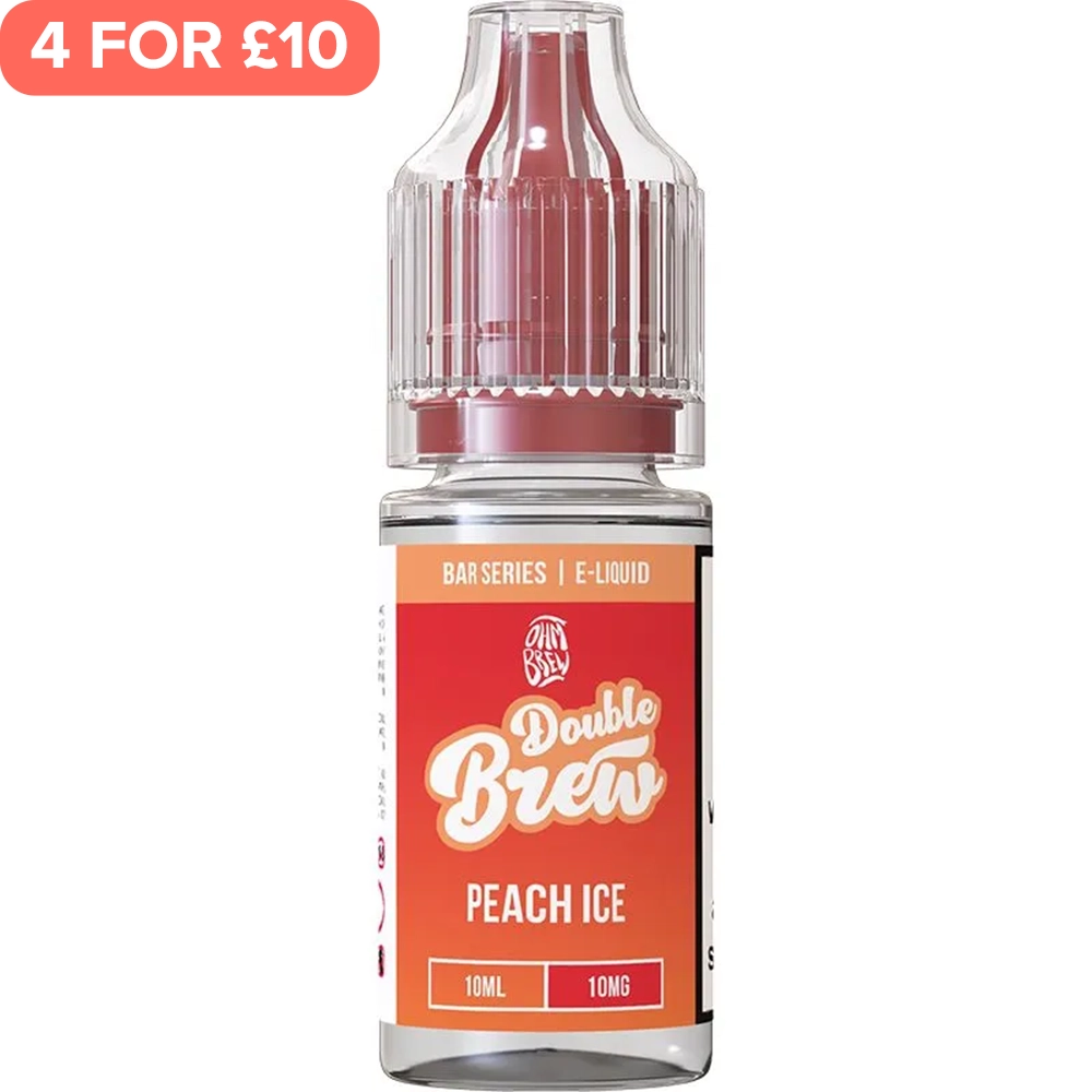 Peach Ice Double Brew Bar Series E-Liquid 10ml