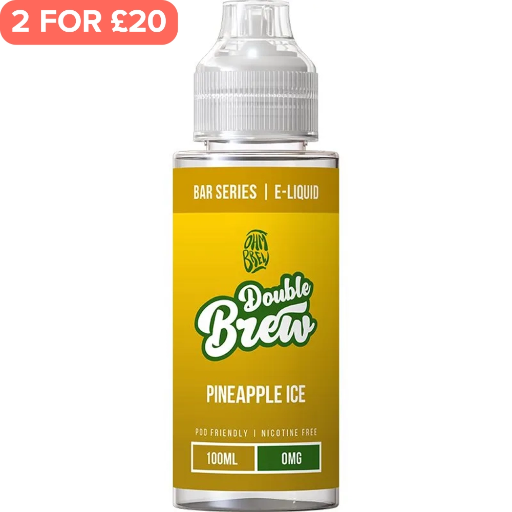 Pineapple Ice Double Brew Bar Series E-Liquid 100ml