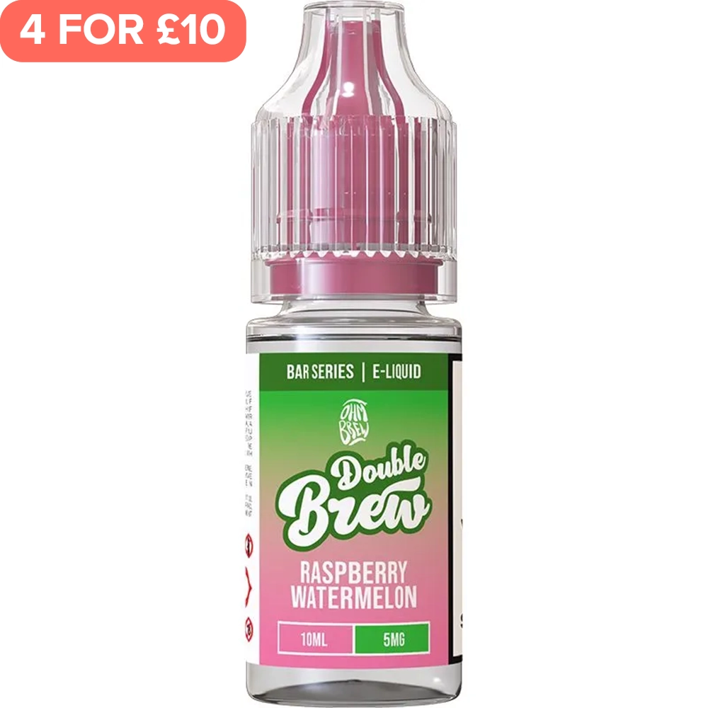 Raspberry Watermelon Double Brew Bar Series E-Liquid 10ml
