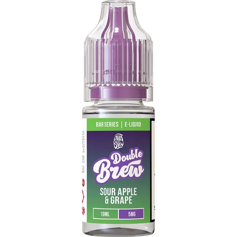 Sour Apple & Grape Double Brew Bar Series E-Liquid 10ml