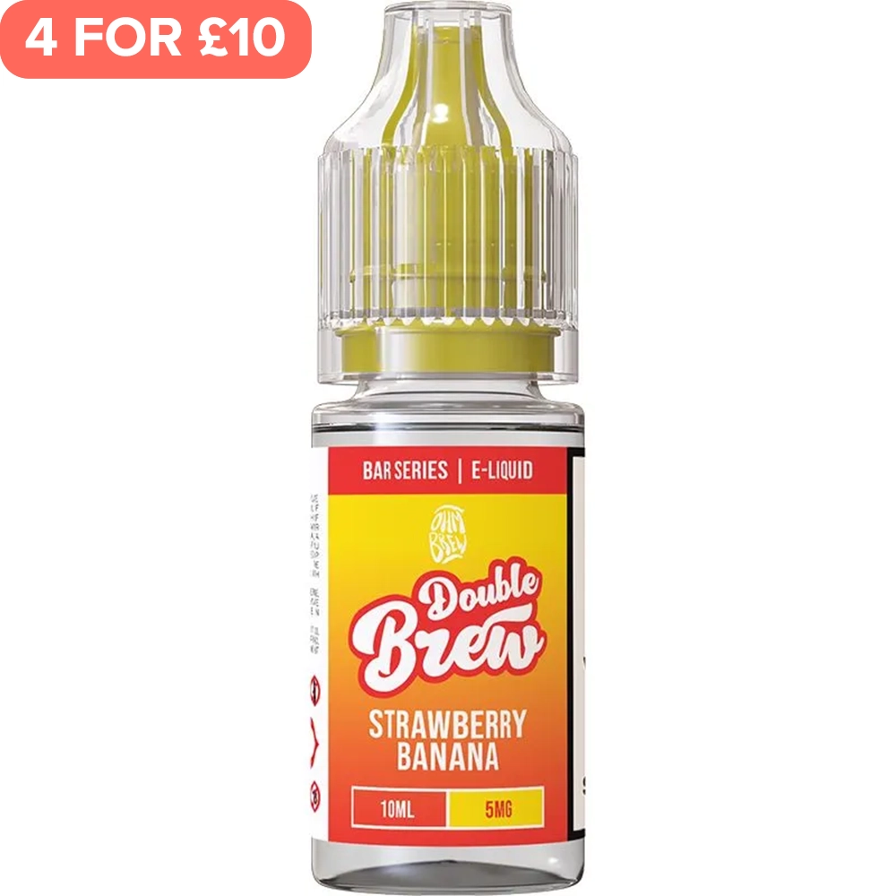 Strawberry Banana Double Brew Bar Series E-Liquid 10ml
